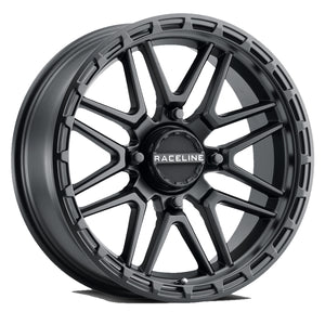 Raceline A11B-87056-00 A11 Krank XL Wheel - 18x7 - 3.5 + 3.5 Offset - 4/156 - Satin Black