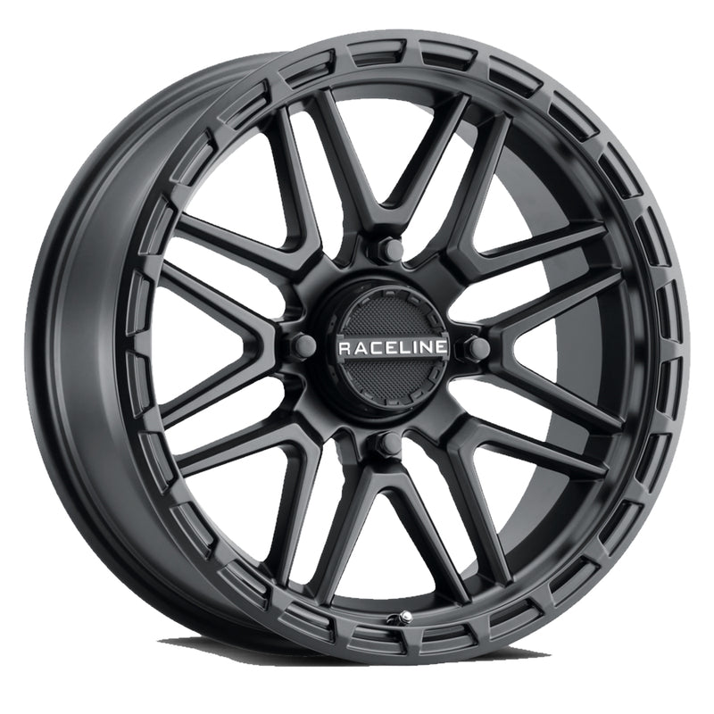 Raceline A11B-87056-00 A11 Krank XL Wheel - 18x7 - 3.5 + 3.5 Offset - 4/156 - Satin Black