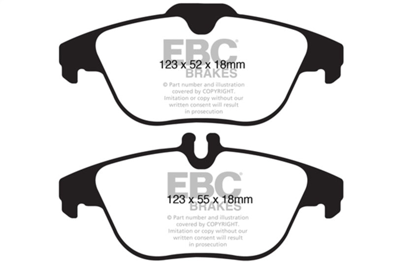 Load image into Gallery viewer, Ebc DP41990R EBC Yellowstuff Brake Pad Sets
