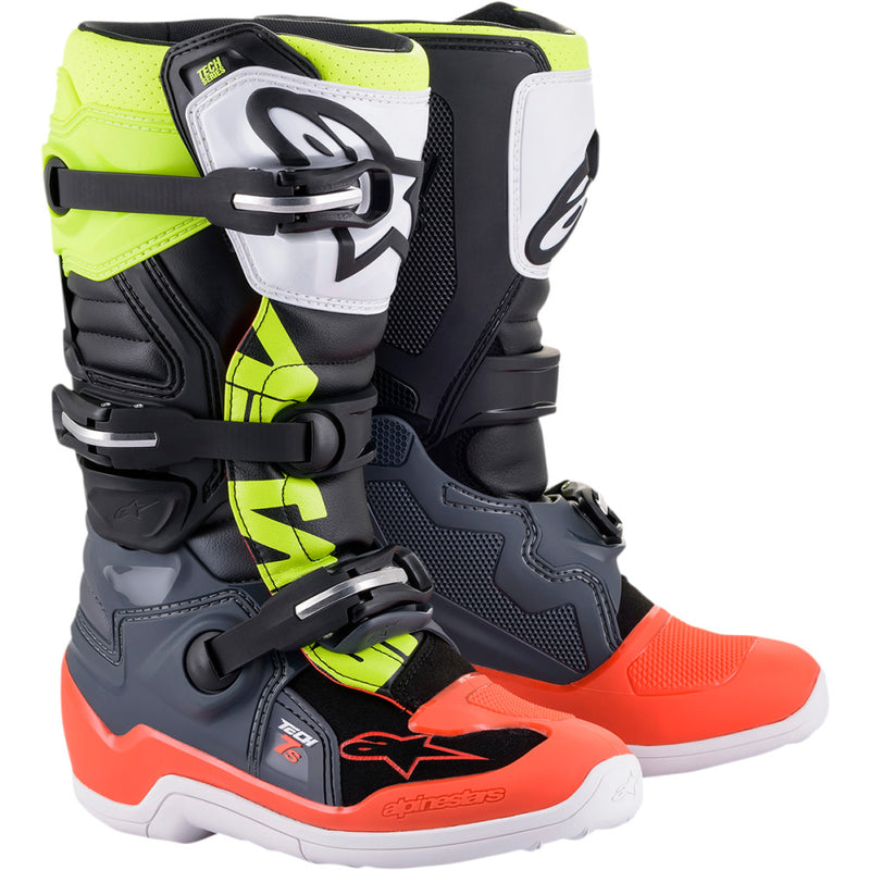 Load image into Gallery viewer, Gray/Fluo Red/Fluo Yellow
