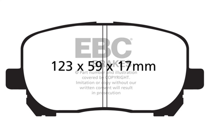 Load image into Gallery viewer, Ebc DP31637C EBC Redstuff Brake Pad Sets
