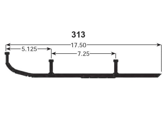 Sports Parts Inc A-04-0-4-313 Ripper Four75 Runners - Simmons