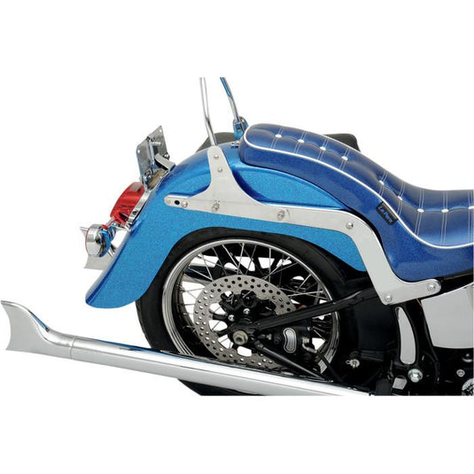 Klock Werks KWF-02-0300 Strocker Rear Fender - 4in. Stretched