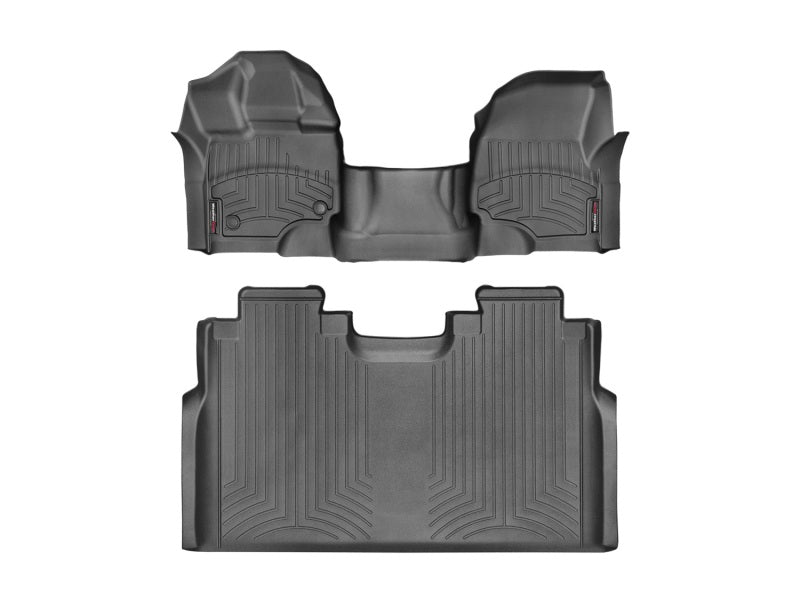 Load image into Gallery viewer, Weathertech 447931-446974 WT FloorLiner - Rear - Blk
