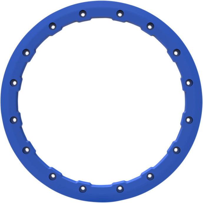 Ams 14B03 Roll N 106 Beadlock Rings - 14in. - Blue
