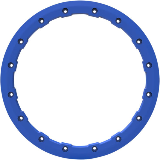 Ams 15B03 Roll N 106 Beadlock Rings - 15in. - Blue