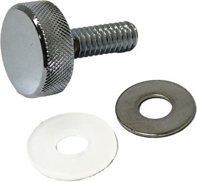 Harddrive 05-330 Knurled Seat Knob - 1/4-20 - Chrome