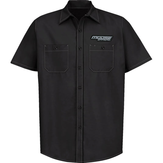 Moose Offroad Shop Shirt (XX-Large, Black)