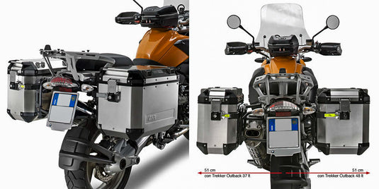 Givi PL684CAM Side Case Hardware for Outback Series Side Cases