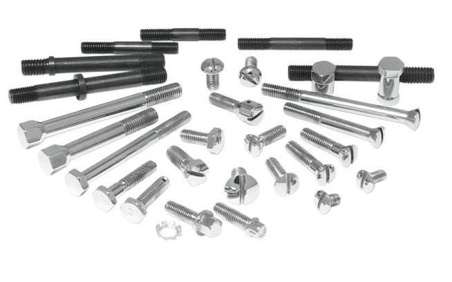 Colony 8148-13 Transmission Top Cover Screw Kit - Flat Head - Cadmium