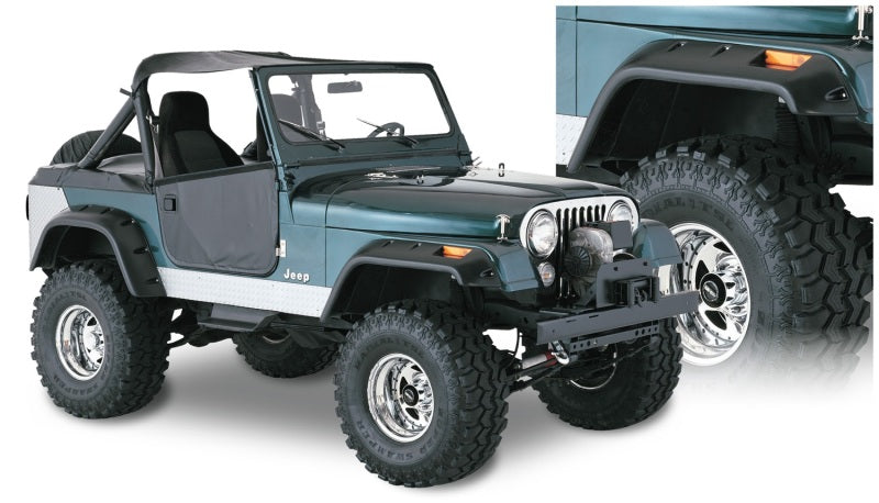 Load image into Gallery viewer, Bushwacker 10910-07 BUS Jeep Cutout Style Flares
