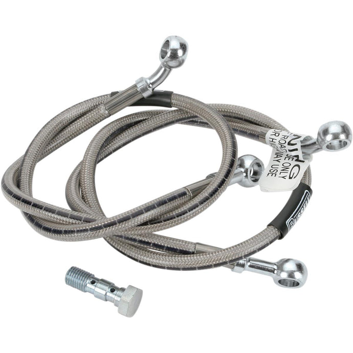 Russell R08317 Cycleflex Brake Line Two-Line Race Kit