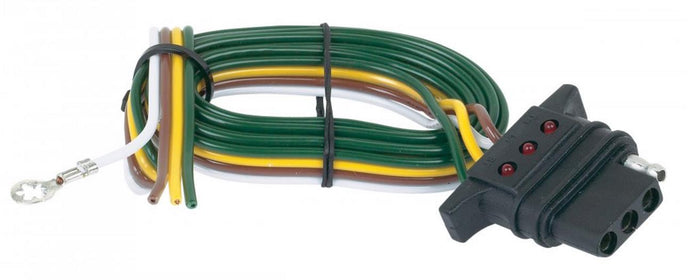 Hopkins Towing Solutions 48055 4-Wire Flat Tow Vehicle End w/ LED - 48in.