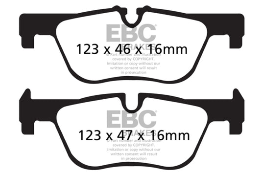 Ebc DP32132C EBC Redstuff Brake Pad Sets