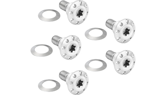 Arlen Ness 300-920 Holeshot Floating Brake Rotor Hardware Kit - Front - Polished