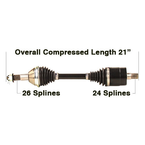 Tytaneum CAN-6092HD Heavy Duty CV Axle