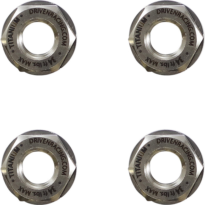 Driven Racing DSN-7 TN 10mm Sprocket Nuts - Titanium