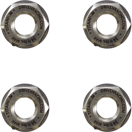Driven Racing DSN-7 TN 10mm Sprocket Nuts - Titanium