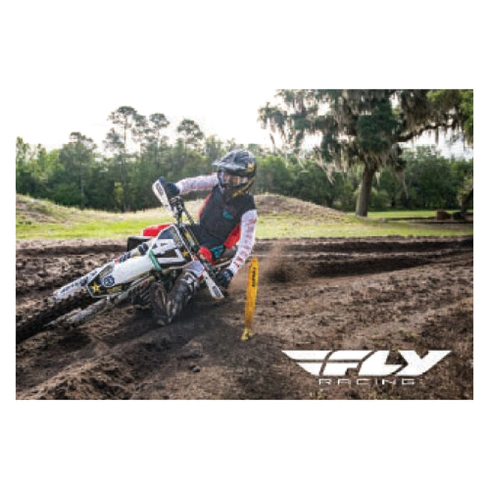 Fly Racing FLY-23-HUS-SIGN Husqvarna Wall Sign - 47in. x 32in.