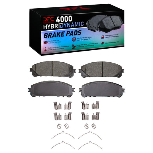 Dfc 4000-1324-01 DFC 4000 HybriDynamic Brake Pads
