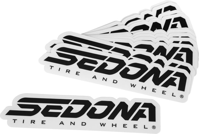 Sedona SEDONA 20PK BLK Sedona Sticker - Black