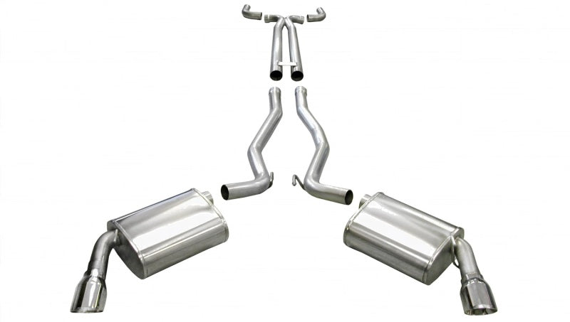 Load image into Gallery viewer, Corsa Performance 14954 COR Cat-Back + X-Pipe Sport
