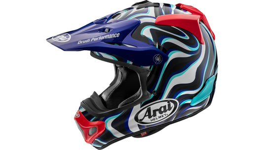 Arai Helmets VX-Pro4 Stream Helmet (Medium, Blue)