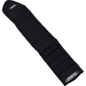 SDG 96339 9-Pleat Gripper Seat Cover - Black/Black