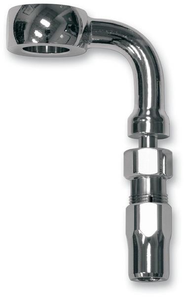 Magnum 392190 Build Your Own Brake Line - 10mm 90 Degree Chrome Banjo with Fittings