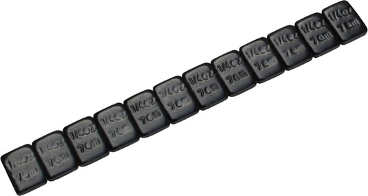 Motion Pro Tools & Cables 08-0455 Steel Wheel Weights - 18oz. - Black