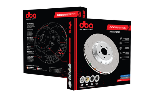 Dba DBA52608BLKRS DBA 5000 Series Slotted Rotors