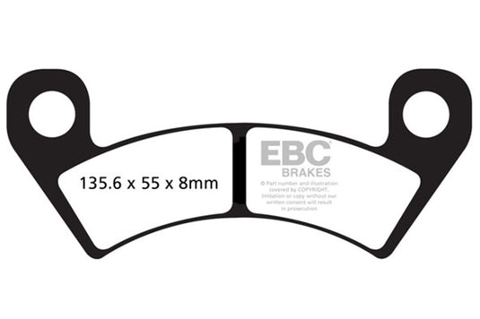 Ebc Powersports SXR610HH EBC SXR Brake Pads