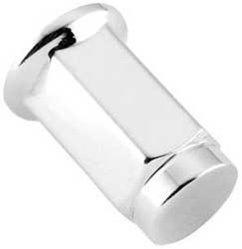 Awc ALUG16BX 12mm x 1.25 Flat Base Chrome Lug Nut 17mm Head - 16 pack
