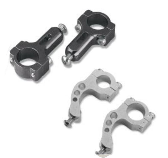 Moose Racing 50-014S Inner Mount Clamp for Aluminum Handguards - Silver