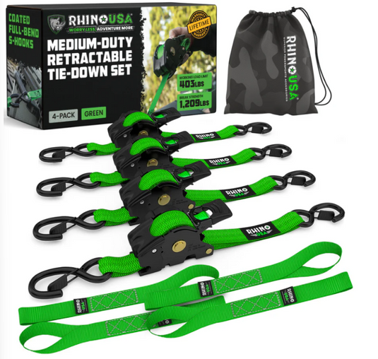Rhino Usa TD-RSRE1X10-GRN-R RSA Straps