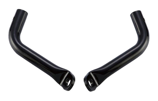 Harddrive 101008 Saddlebag Support Brackets Short - Black