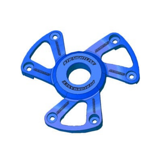 Straightline Performance 123-173 Billet Clutch Cover - Anodized Blue