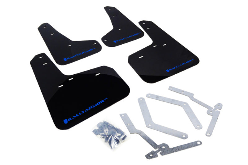 Load image into Gallery viewer, Rally Armor MF27-UR-BLK/BL RAL UR Blk Flap/Blue Logo
