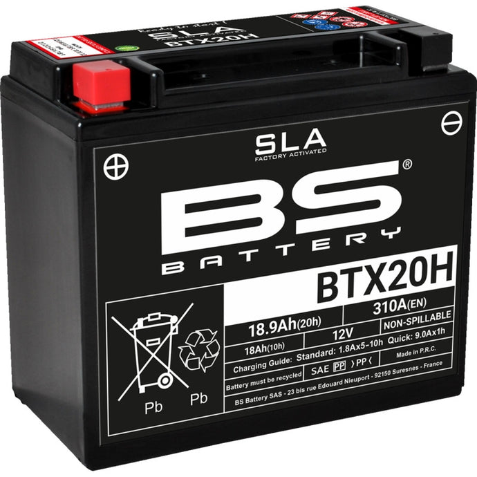 Bs Battery 300688 SLA Factory-Activated AGM Maintenance-Free Battery