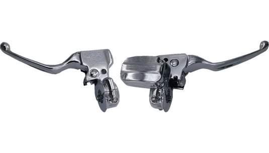Drag Specialties 0610-2249 Brake/Mechanical Clutch Control Kit - Chrome