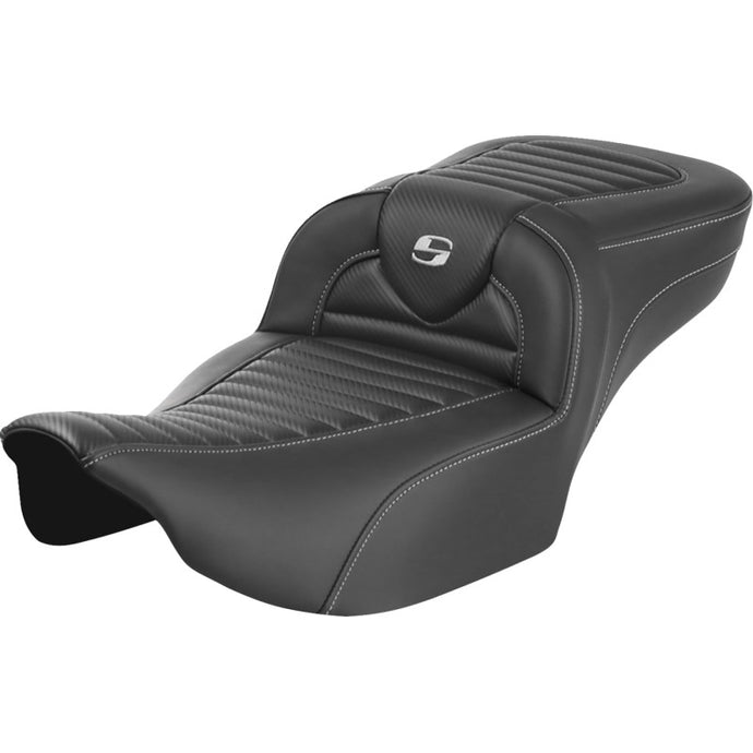 Saddlemen 823-07-20500 Extended Reach Roadsofa CF TR Seat without Drivers Backrest