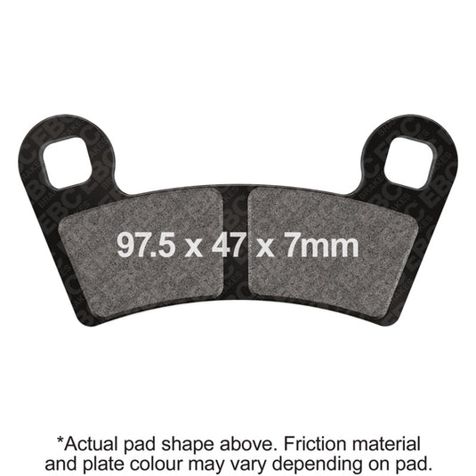 Ebc Powersports SXR456HH EBC SXR Brake Pads