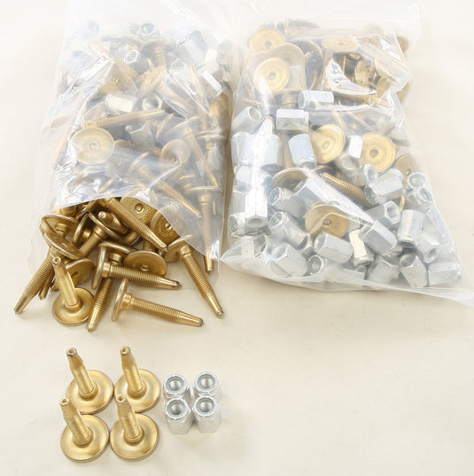 Woodys GDP6-1575-CL Gold Digger 60 deg. Traction Master Carbide Studs - 1.575in. Stud Length - 5/16in. Thread
