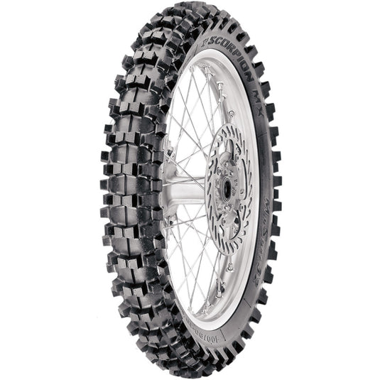 Pirelli 3842400 Scorpion MX32 Mid-Soft Rear Tire - 90/100-14