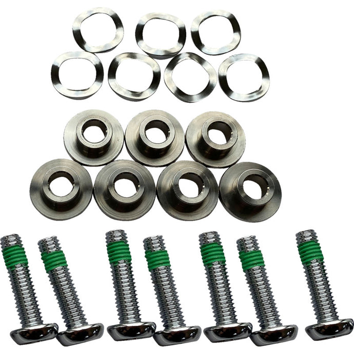 Drag Specialties 2401-1623 7 Lug Front Rotor Bolt Kit