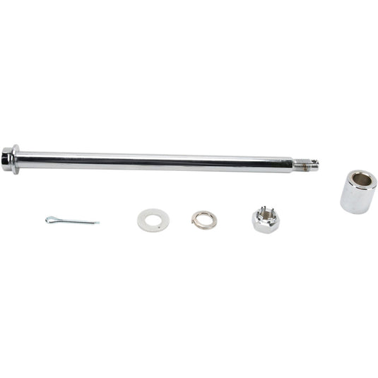 Drag Specialties DS-223051 Chrome Axle Kit - Rear