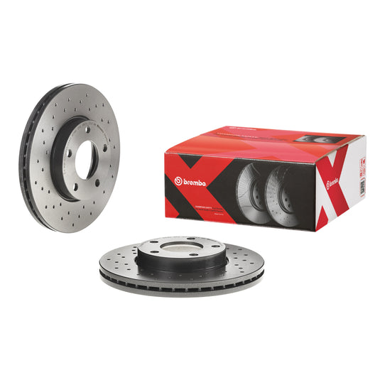 Brembo Oe 09.9464.2X BRE Drilled UV Coated Rotors