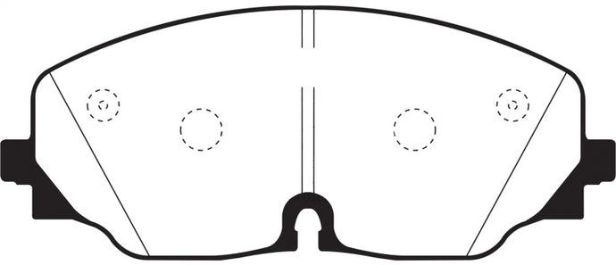 Ebc DP43087R EBC Yellowstuff Brake Pad Sets