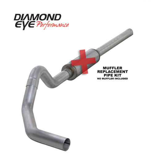 Diamond Eye Performance K4234A-RP DEP Catback Exhaust Kit AL