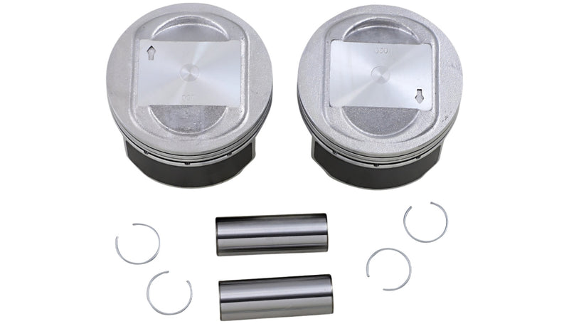 Drag Specialties 0911-0048 Piston Kit (95ci., 3.875in. Bore) - .020in. Oversize, 9.0:1 Compression
